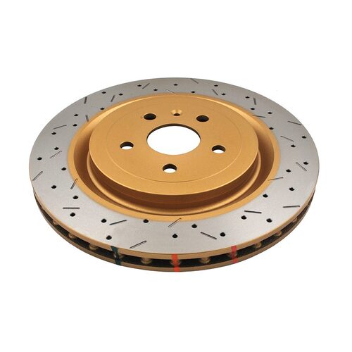 DBA Rear 4000 Series XS Gold Brake Rotor, 365mm, For Chev Camaro V8 10, Kit