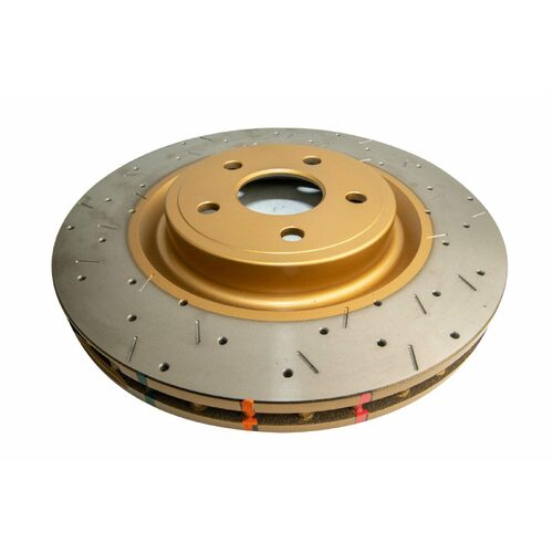 DBA Front 4000 Series XS Gold Brake Rotor, 380mm, For Jeep Grand Cherokee SRT8 2012, Kit