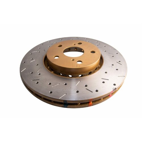 DBA Brake Rotor 4000 XS Crossdrilled/slotted KP [ For Lexus RX330/RX350/RX400H 03-> F ]
