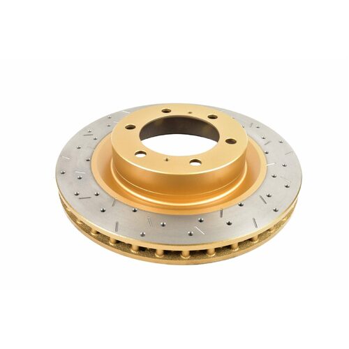 DBA Front 4000 Series XS Gold Brake Rotor, 338mm, For Toyota Prado 150 09, Kit