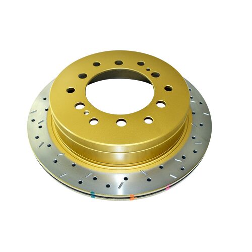 DBA Rear 4000 Series XS Gold Brake Rotor, 312mm, For Toyota Prado 150 09, Kit