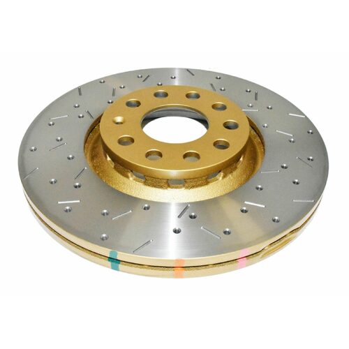 DBA Front 4000 Series XS Gold Brake Rotor, 312mm, For Audi A4/A6 + VW Passat 97-04, Kit