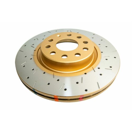 DBA Front 4000 Series XS Gold Brake Rotor, 312mm, For VW Golf/Jetta/Tiguan & Skoda 03, Kit