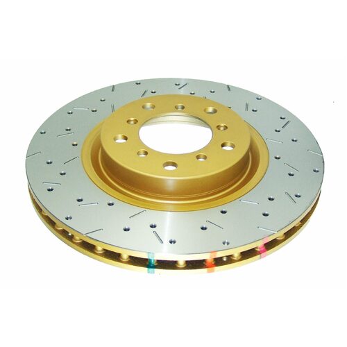 DBA Brake Rotor 4000 XS Crossdrilled/slotted KP [ For BMW E46 M3 01-> F ]