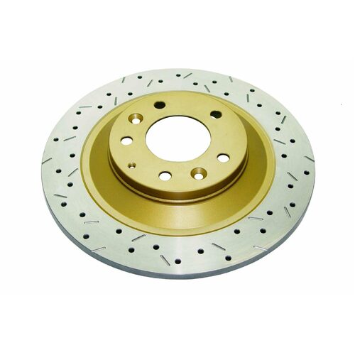 DBA Rear 4000 Series XS Gold Brake Rotor, 314mm, For Mazda 6 MPS Turbo 05-07, Kit