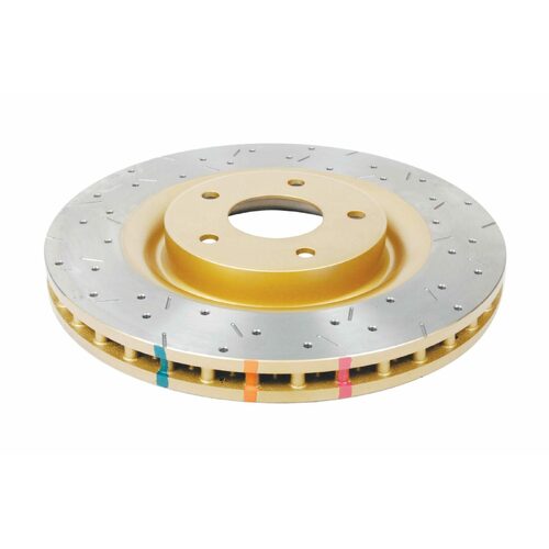 DBA Front 4000 Series XS Gold Brake Rotor, 340mm, For Corvette C6 05, Kit