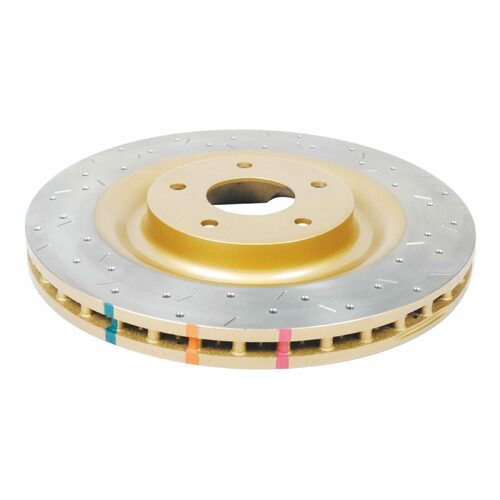 DBA Front 4000 Series XS Gold Brake Rotor, 355mm, For Corvette C6 05F, Kit