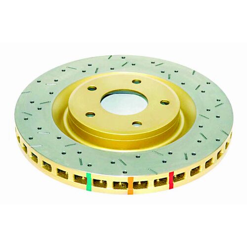 DBA Front 4000 Series XS Gold Brake Rotor, 325mm, For Corvette C6 05, Kit