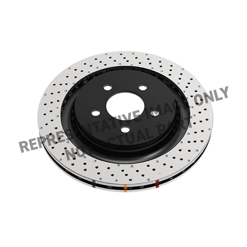 4000 Crossdrilled/Dimpled KP, For Hyundai i30 "N-Performance" PDe  20-> F , Kit