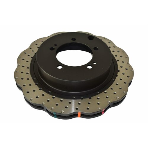DBA Rear 4000 Series XD Brake Rotor, 300mm, For Mitsubishi EVO V-IX 96-08, Kit