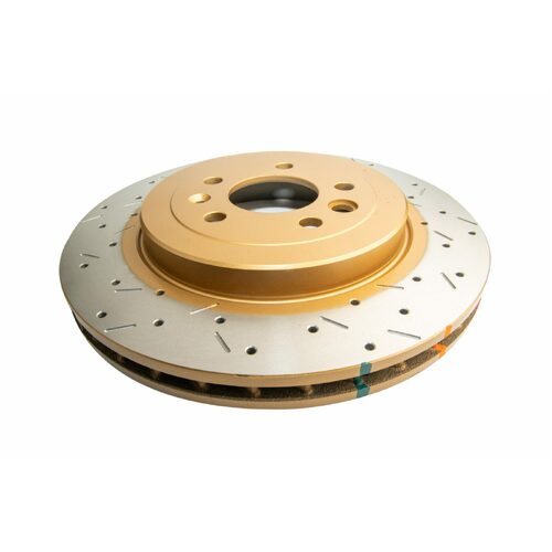 DBA Rear 4000 Series XS Gold Brake Rotor, 330mm, For Tickford BA/BF & FG 03, Kit