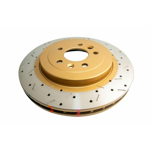 DBA Rear 4000 Series XS Gold Brake Rotor, 330mm, For Ford Tickford 00, Kit