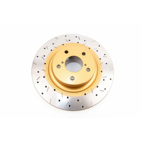 DBA Front 4000 Series XS Gold Brake Rotor, 295mm, For Subaru WRX 99, Kit