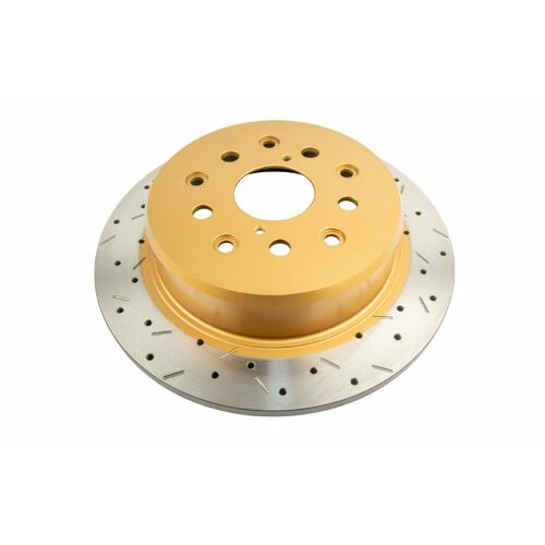 DBA Rear 4000 Series XS Gold Brake Rotor, 307mm, For Lexus GS/GX/IS300/SC Series 93, Kit