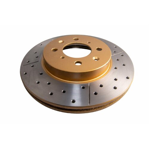 DBA Front Street Series XGold Brake Rotor, 262mm, For Honda Civic 91, Kit