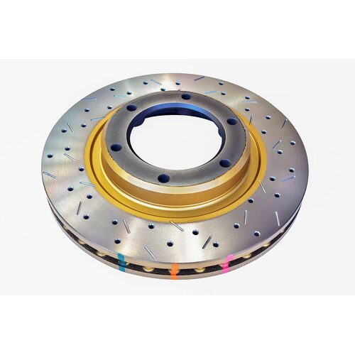 DBA Front 4000 Series XS Gold Brake Rotor, 311mm, For Toyota 80 Landcruiser 92-98 Reverse Mount, Kit