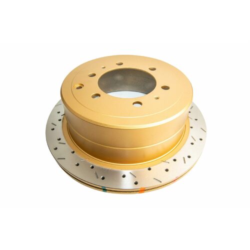 DBA Rear 4000 Series XS Gold Brake Rotor, 336mm, For Toyota 80 Landcruiser 92-98, Kit