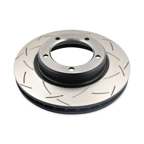 DBA Front 4000 Series T3 Brake Rotor, 322mm, For Toyota 70 Landcruiser 98-06 Reverse Mount, Kit