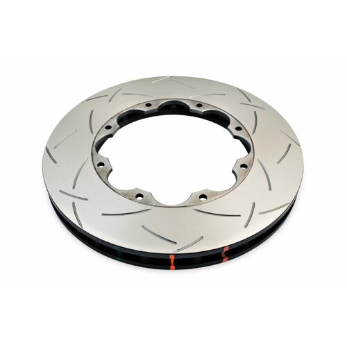 DBA Front 5000 Series T3 Brake Ring, 350mm, For Mitsubishi EVO 10MR Brembo OE - With M6 Lock Nut, Kit