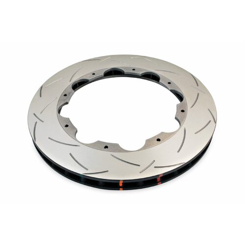 DBA Brake Rotor 5000 Rotor T3 Slot - With Replacement NAS Nuts KP [ For Nissan GT-R 09-11 - R] [ FDS1281 ]
