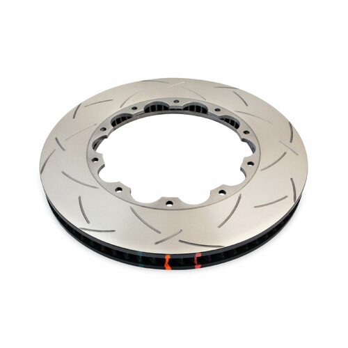 DBA Brake Rotor 5000 Rotor T3 Slot Right Hand - With 6mm Crimp Nuts 72CV 390mm x 34mm [ For Nissan R35 GTR BREMBO Replacement 12 -> F ]