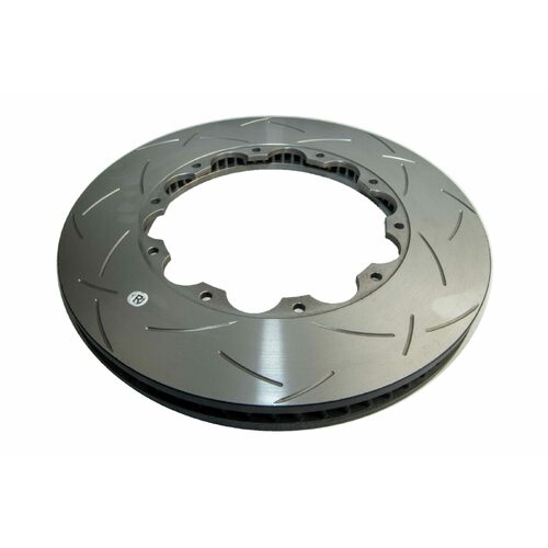 5000 Rotor T3 Slot Right Hand - 72CV 390mm x 35mm, For NISSAN R35 GTR 12 -> F BREMBO Replacement  with M6 Lock Nut, Kit