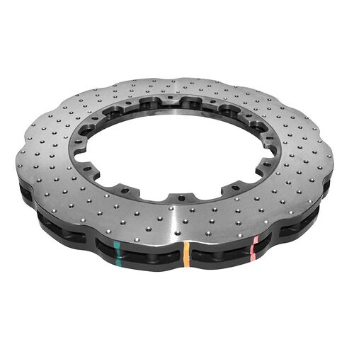 DBA Front 5000 Series XD Brake Ring, 370mm, For Audi-RS3 NAS Nuts Included, Kit