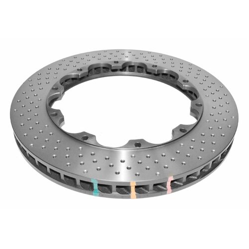 DBA Front 5000 Series XD Brake Ring, 355mm, For Brembo Replacement 09.5759.13/23 With M6 Lock Nut, Kit