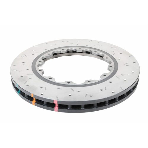 DBA Front 5000 Series XS Brake Ring, 340mm, For Corvette C6 05 With NAS Nuts, Kit