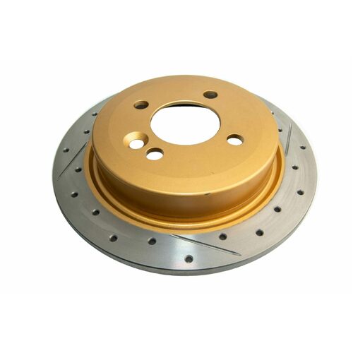 DBA Rear Street Series XGold Brake Rotor, 259mm, For Mini Cooper R50-R56 00, Kit