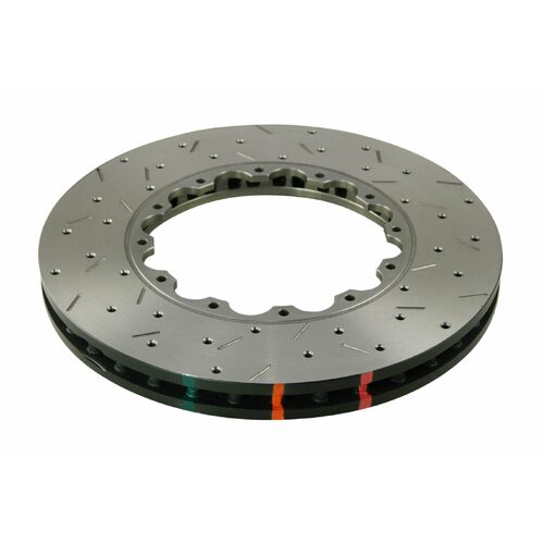 DBA Front 5000 Series XS Brake Ring, 326mm, For Subaru WRX STI 02-11, Kit