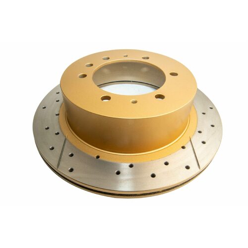 DBA Rear Street Series XGold Brake Rotor, 315mm, For Nissan Patrol GQ/GU Y61 92, Kit