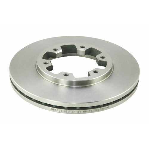 DBA Front Street Series Brake Rotor, 277mm, For Nissan Navara 4X4 97-01 Reverse Mount, Kit
