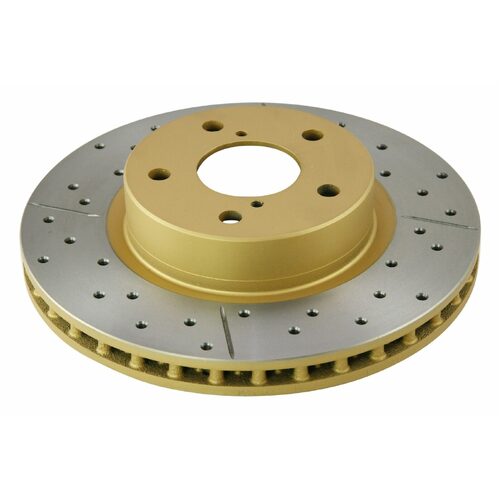 DBA Front Street Series XGold Brake Rotor, 260mm, For Subaru Liberty/Impreza AWD 93-02, Kit