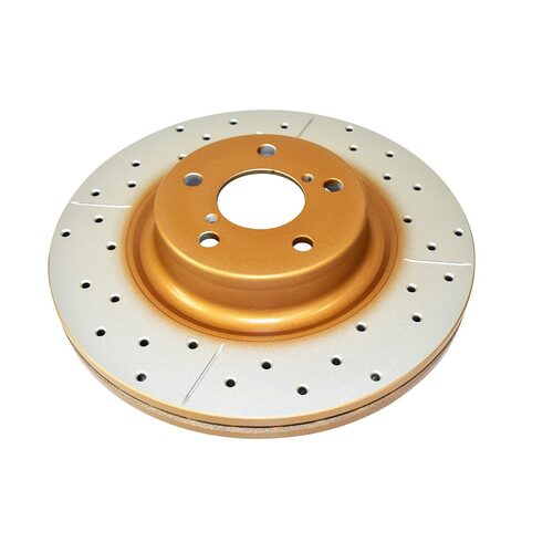DBA Front Street Series XGold Brake Rotor, 294mm, For Subaru Impreza WRX 99-00, Kit