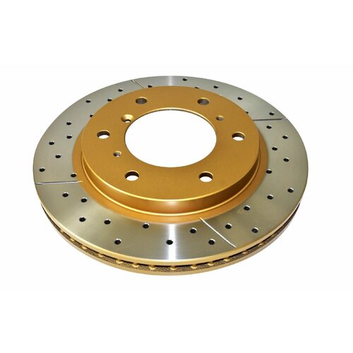 DBA Front Street Series XGold Brake Rotor, 290mm, For Mitsubishi Pajero NM/NP/NS/NT 00, Kit