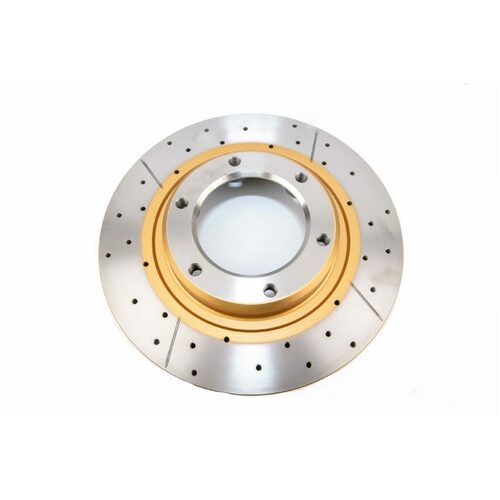 DBA Front Street Series XGold Brake Rotor, 311mm, For Toyota 80 Landcruiser 92-98 Reverse Mount, Kit