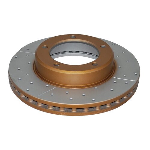 DBA Front Street Series XGold Brake Rotor, 312mm, For Toyota 100 Landcruiser 98-06 Reverse Mount, Kit
