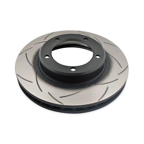 DBA Front Street Series T2 Brake Rotor, 322mm, For Toyota 70 Landcruiser 98-06 Reverse Mount, Kit