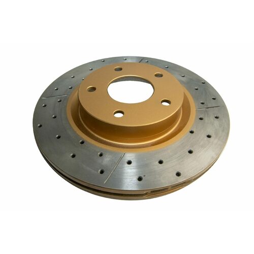 DBA Front Street Series XGold Brake Rotor, 296mm, For Maxima/350Z 03-05 & Stagea M35 01-07, Kit