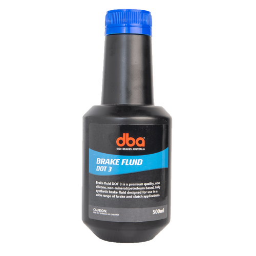 DBA DOT3 Brake Fluid 500ml, Kit