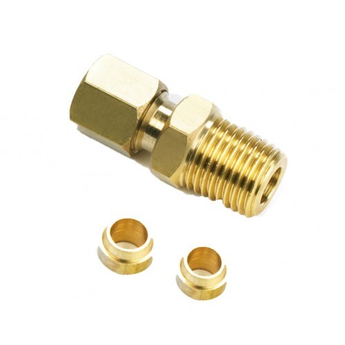Davies Craig Compression Fitting ¼ Npt With 5 & 6mm Olive