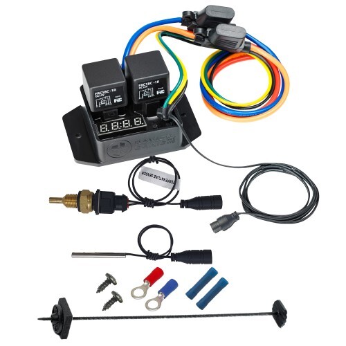 Davies Craig Digital Thermatic Fan Switch with 1/4 in. NPT Thermal Sensor, Kit