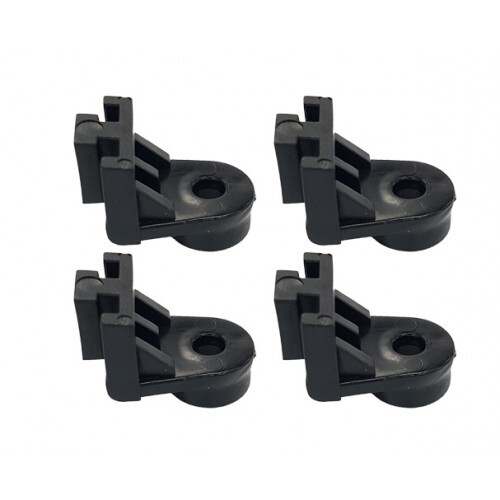 Davies Craig Electric Fan Mounting Brackets, Nylon, Black,Set of 4