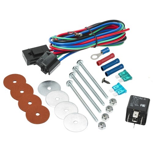 Davies Craig Fan Mounting Kit, Single, Universal, 12V, Kit