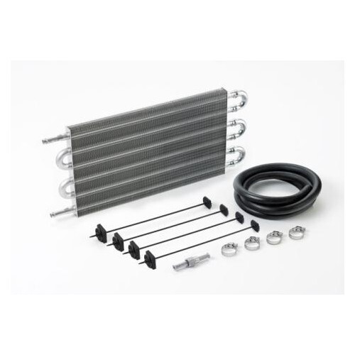 Davies Craig Transmission Oil Cooler, 6 Cylinder Engines Ultra-Cool, 3/8 in. Hose, Hose Clamps, Adapter, Nylon Ties, Kit