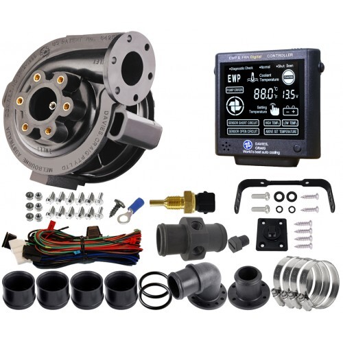 Davies Craig Water Pump, Remote Electric, 80LPM/21GPM, EWP80, 12V w/ Controller, Kit