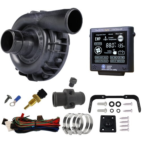 Davies Craig Water Pump, Remote Electric, 115LPM/30GPM, EWP115, 12V w/ Controller, Kit