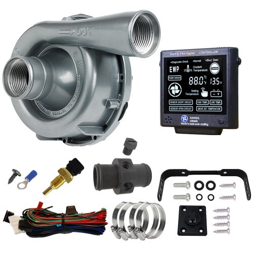 Davies Craig Water Pump, Remote Electric, 150LPM/40GPM, EWP150, 12V w/ Controller, Kit