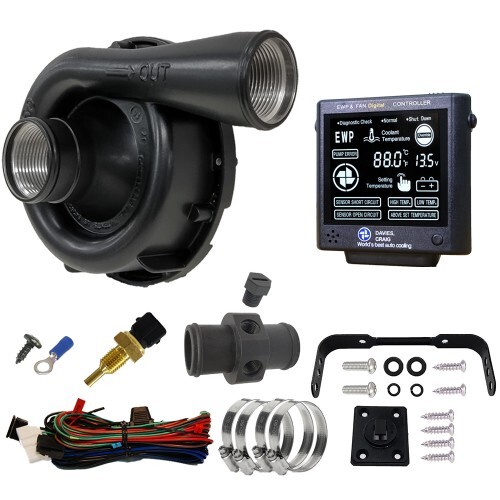 Davies Craig Water Pump, Remote Electric, 150LPM/40GPM, EWP150, 12V w/ Controller, Kit